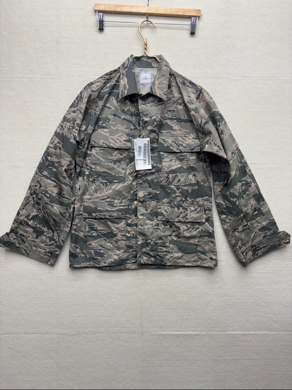 Men's Camo Utility Jacket - Green Camouflage 34S 34 short
